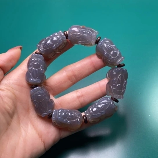 玛瑙/玉髓未镶嵌手链