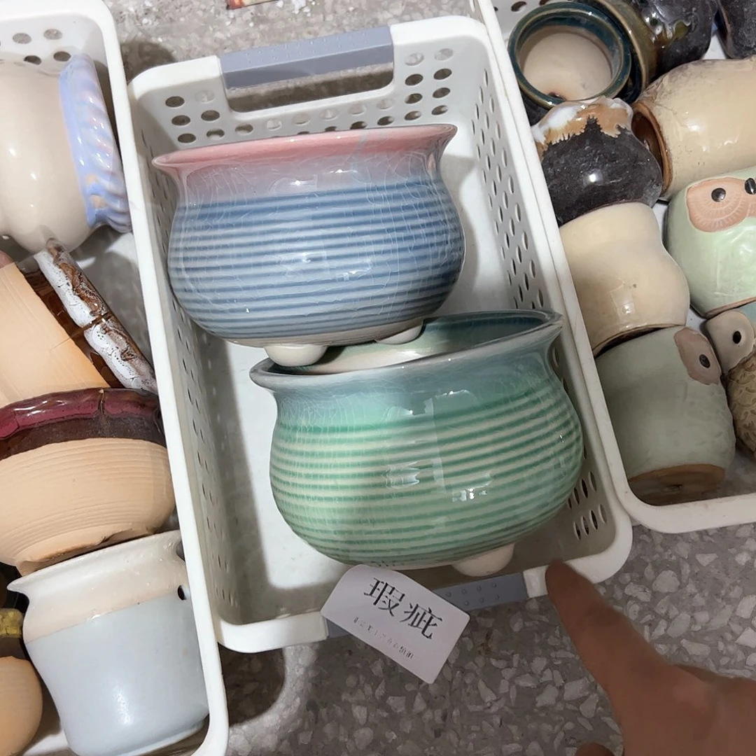 陶瓷多肉小花盆@@