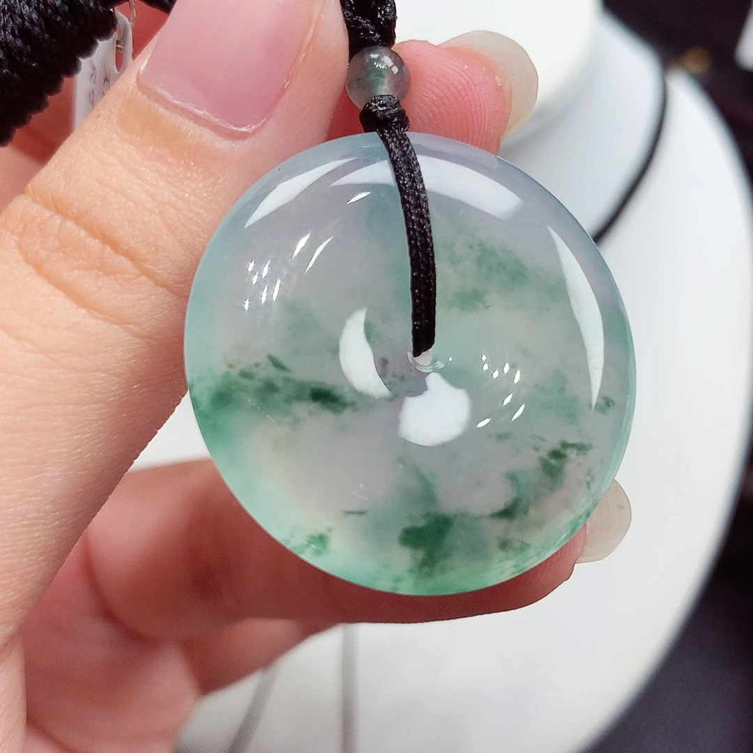 翡翠未镶嵌颈饰翡翠115，31.1/6