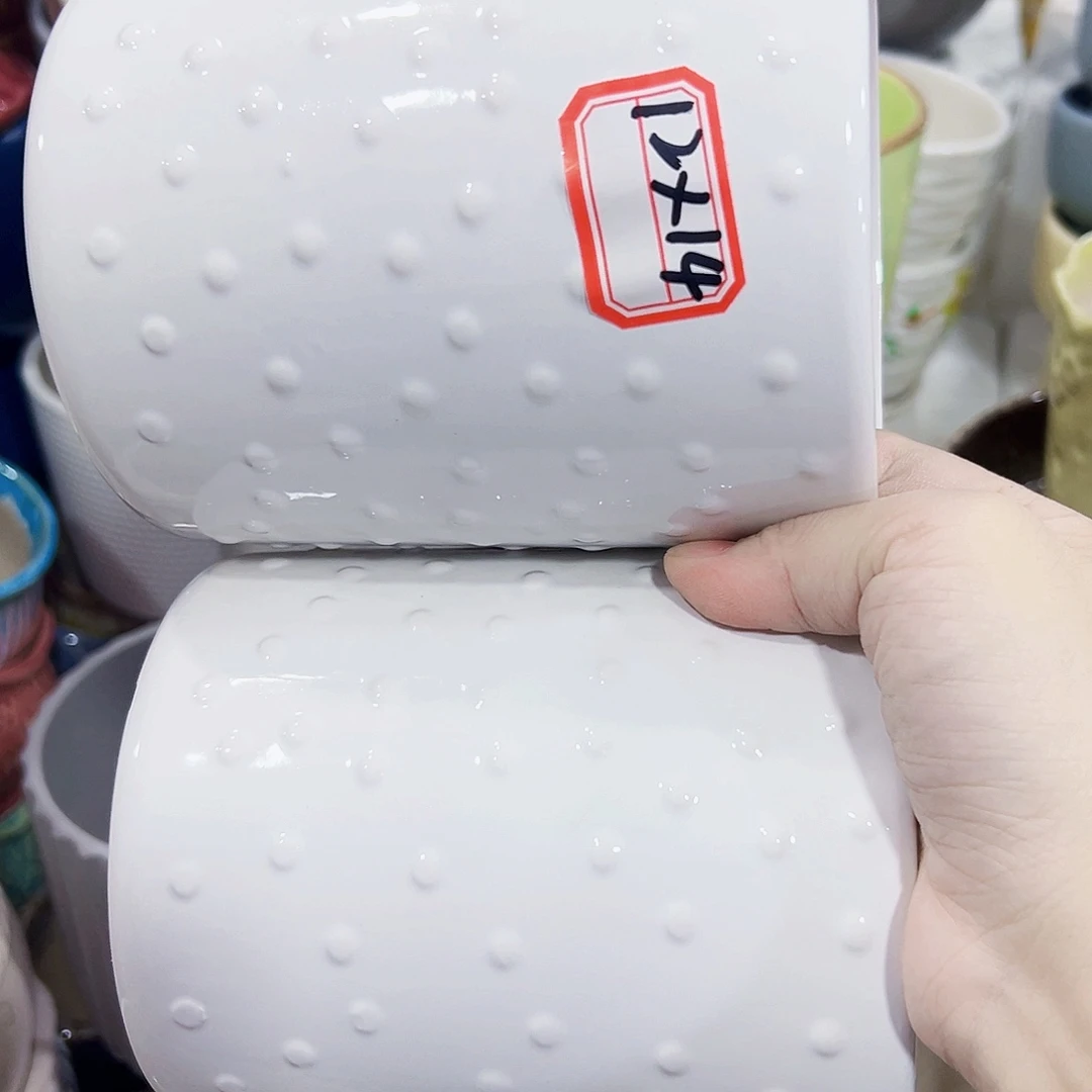 外贸尾货陶瓷花盆凑单10米包邮