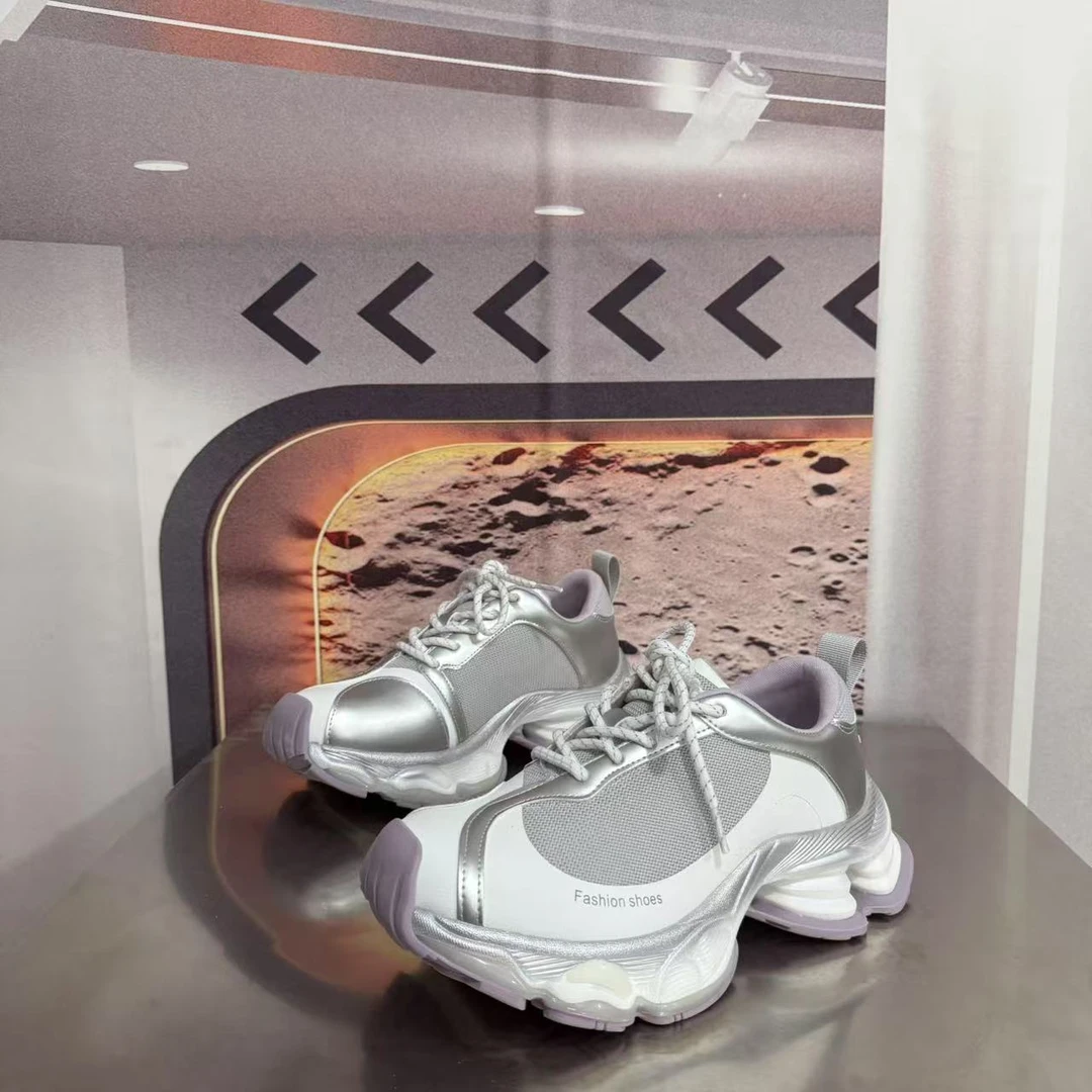 18175春夏新款2025爆款单里高级感时尚精品老爹鞋百搭ins