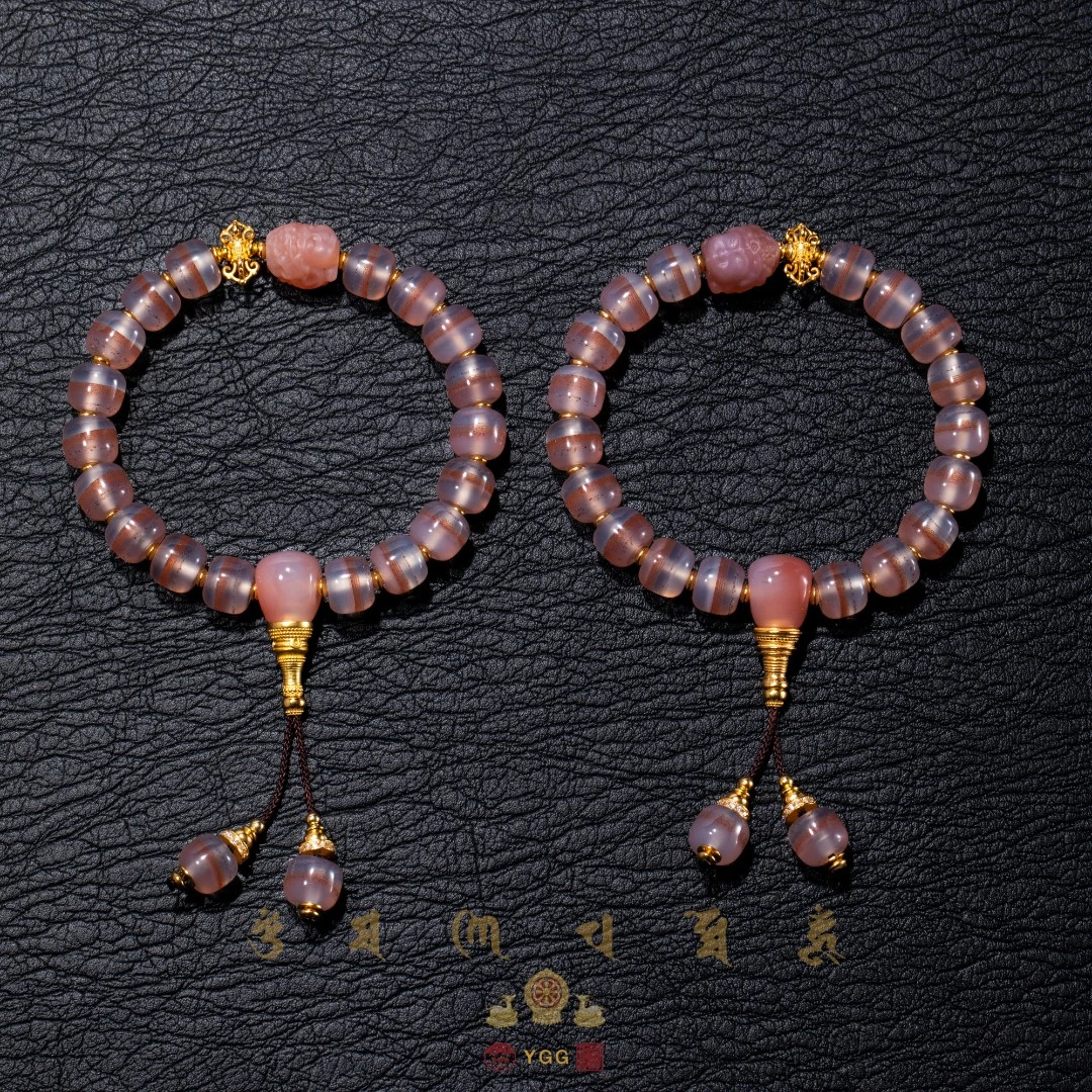 Y员格格一线玛瑙十八子手持/度母/FYNJQ11（多样性发其一）