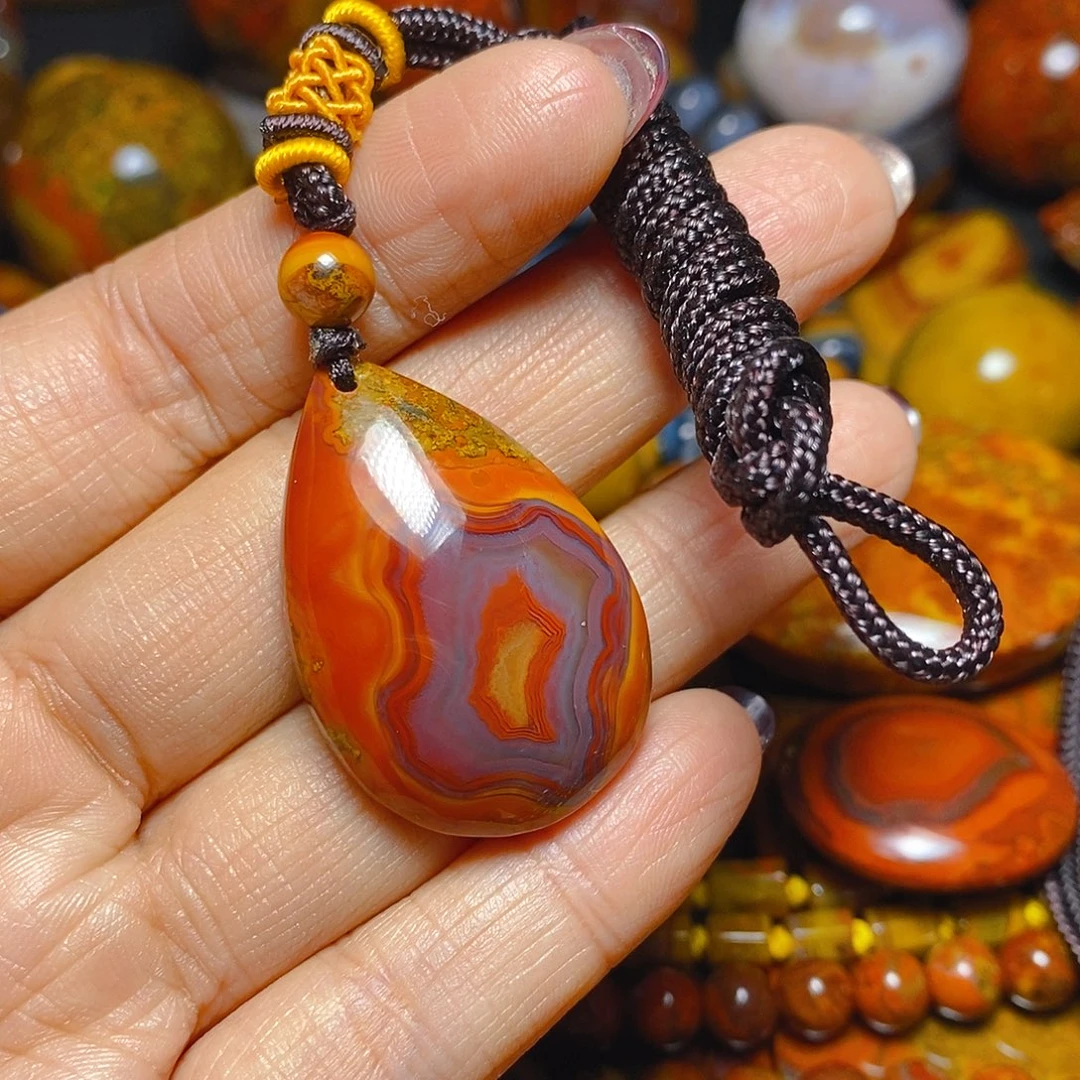 玛瑙/玉髓未镶嵌颈饰