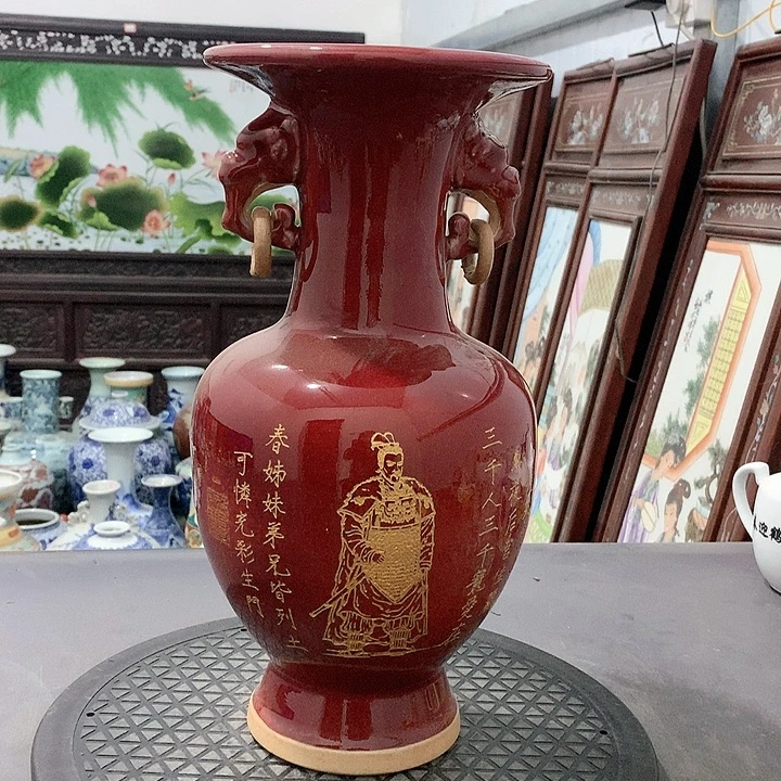 陶摆件博古架陶瓷摆件