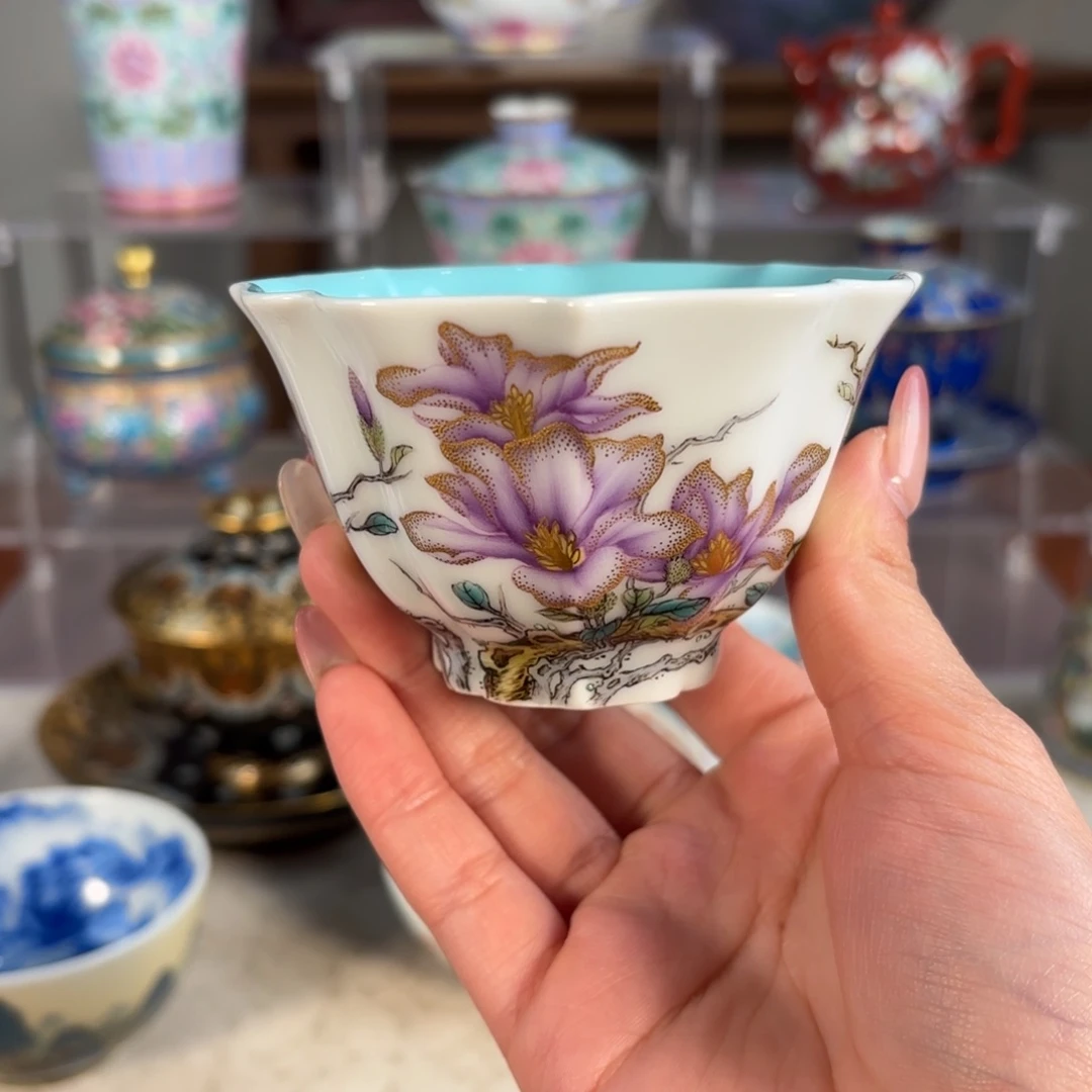 纯手工手绘 高端茶器