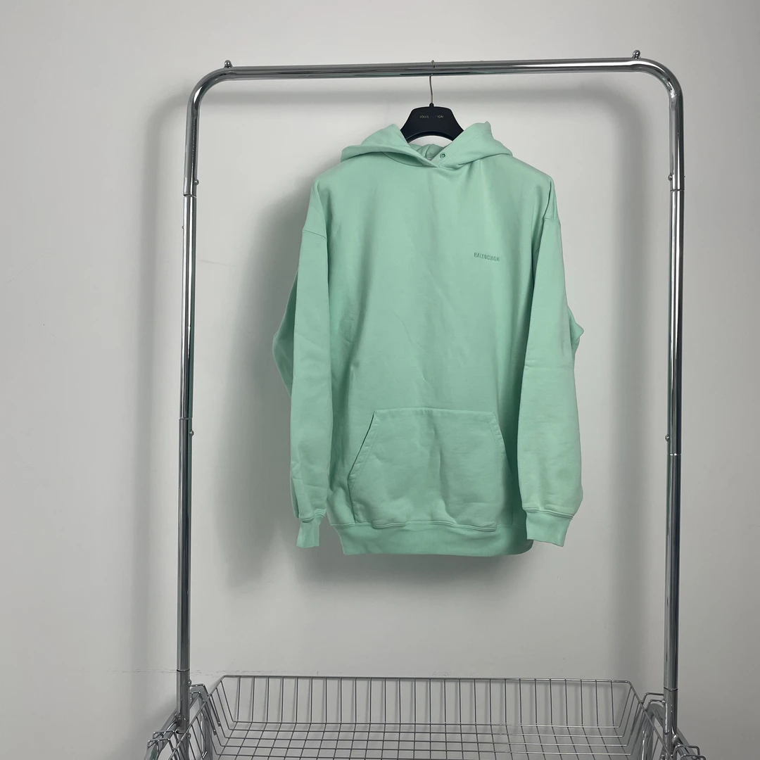 99新 Balenciaga/巴黎世家 字母刺绣logo卫衣 yy01128 尺码m
