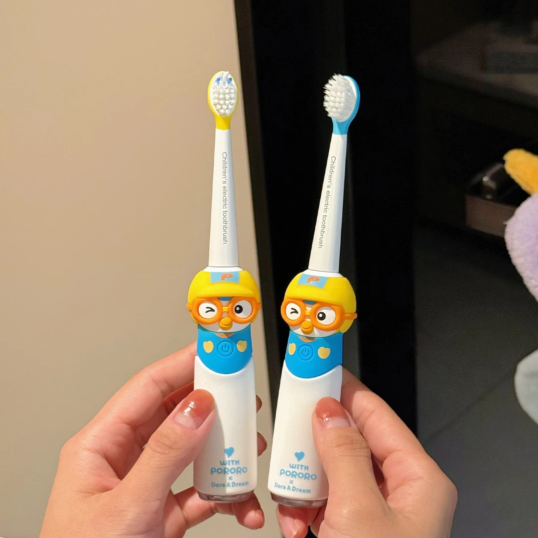 DORA A DREAM朵拉的梦啵乐乐儿童电动牙刷软毛护龈3-6-12岁换牙期