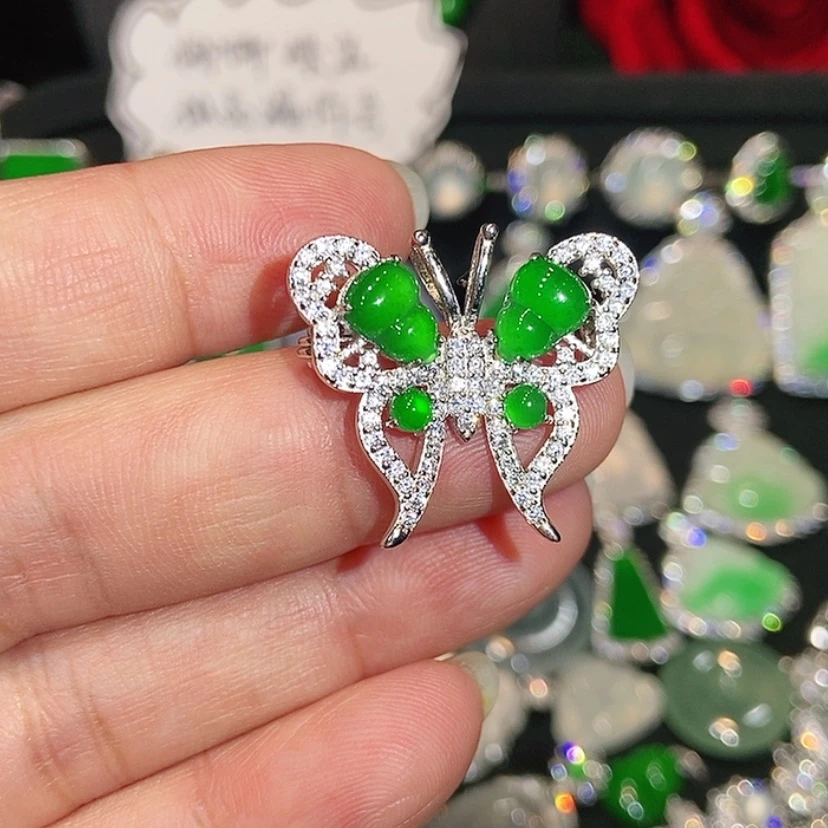 【闪购商品】颈饰未镶嵌翡翠天然翡翠