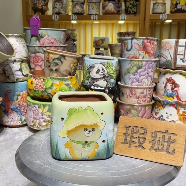 景德镇艺术手绘作品