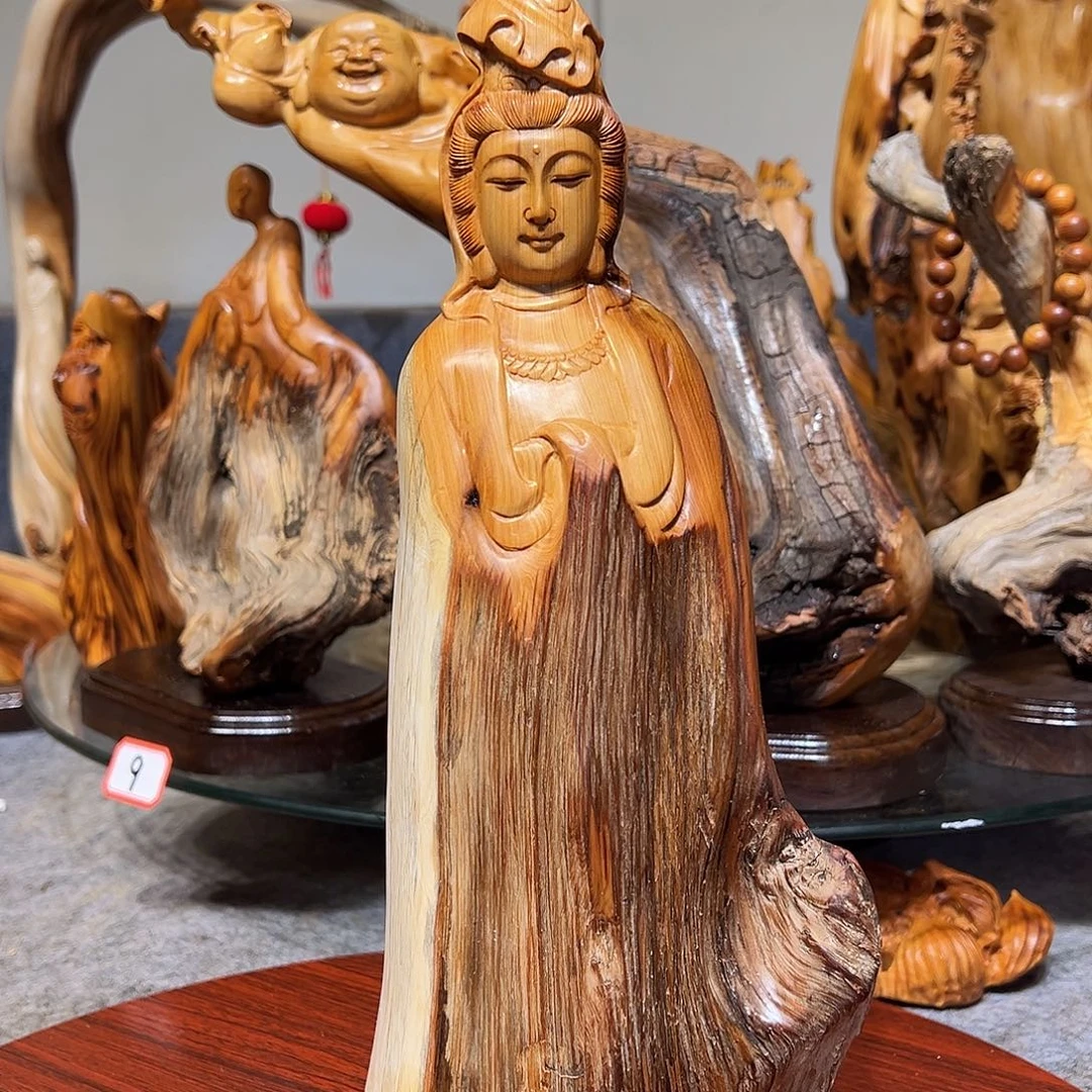 柏木（崖柏）崖柏木手把件摆件