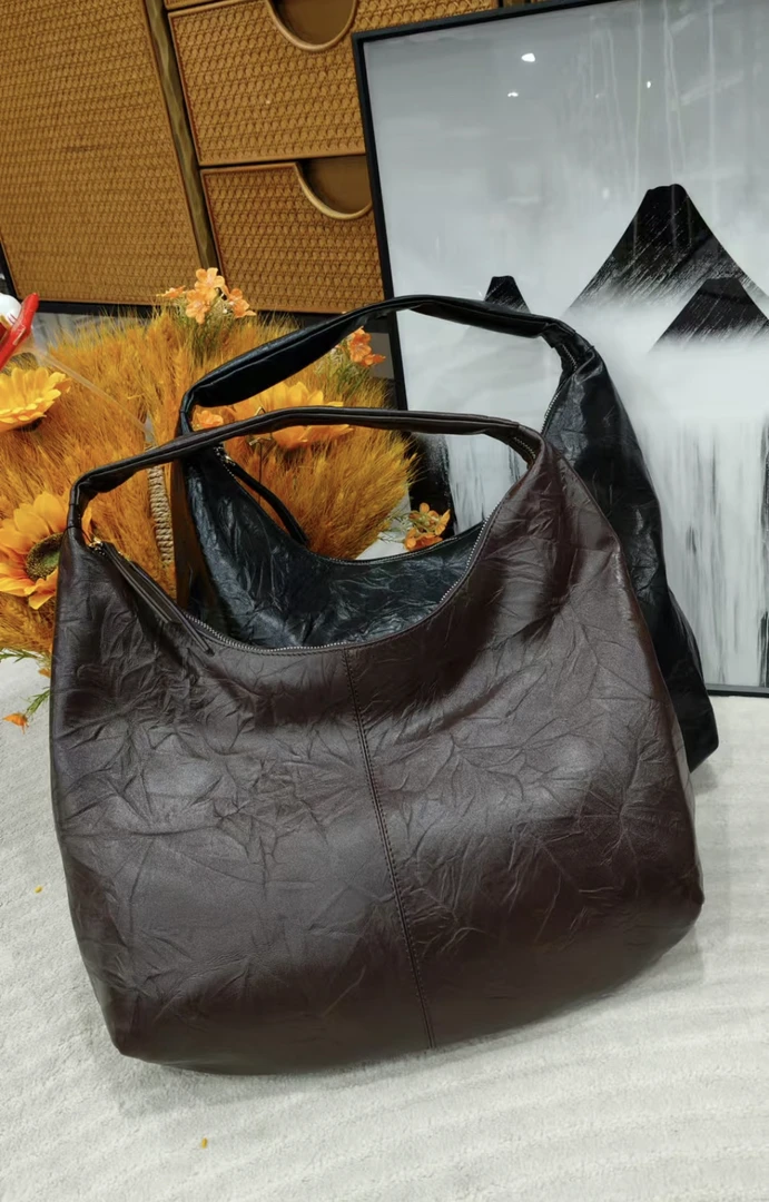 【Hua】9208四季百搭女款时尚简约气质单肩腋下肩包