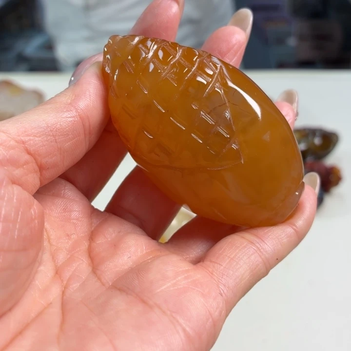 玛瑙/玉髓吊坠(不含链)未镶嵌