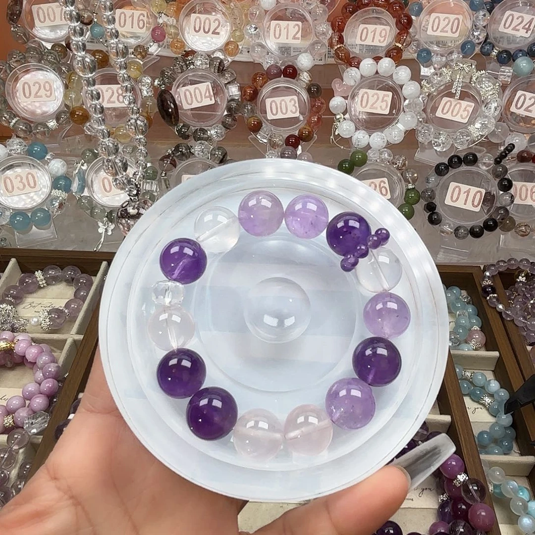 手链银S925镶嵌水晶