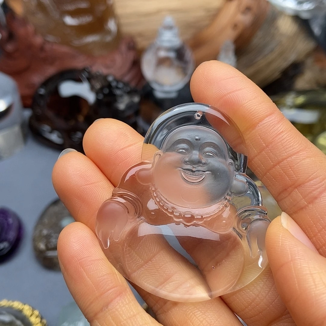 未镶嵌水晶颈饰吊坠