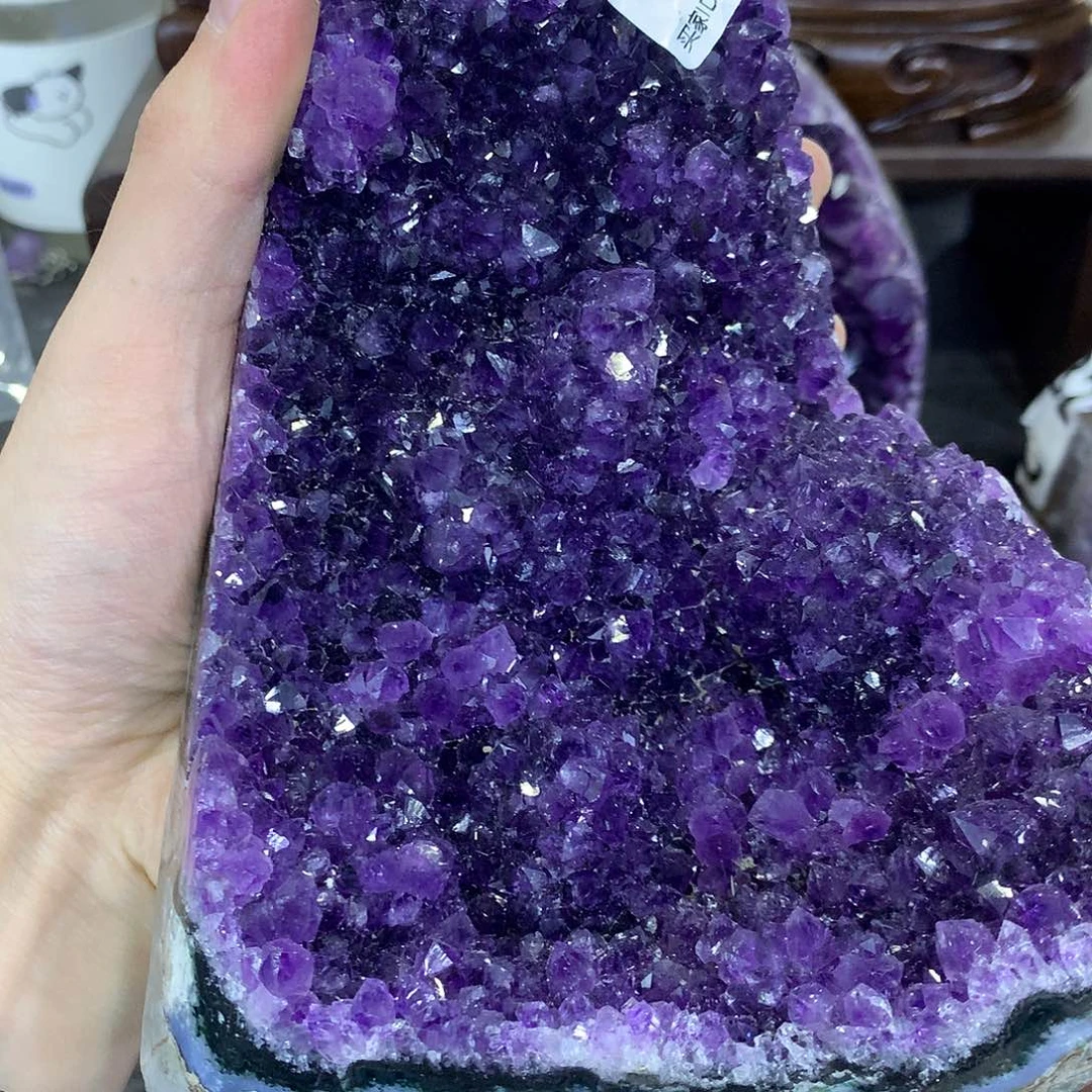 紫晶珠宝半成品未镶嵌e****e134