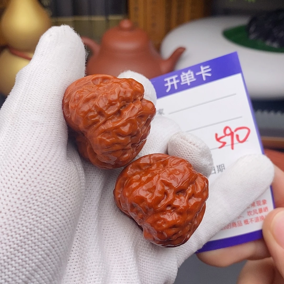 把件文玩核桃35蛤蟆头590