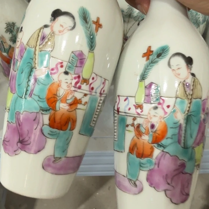 摆件摆件手绘瓷器全部处理