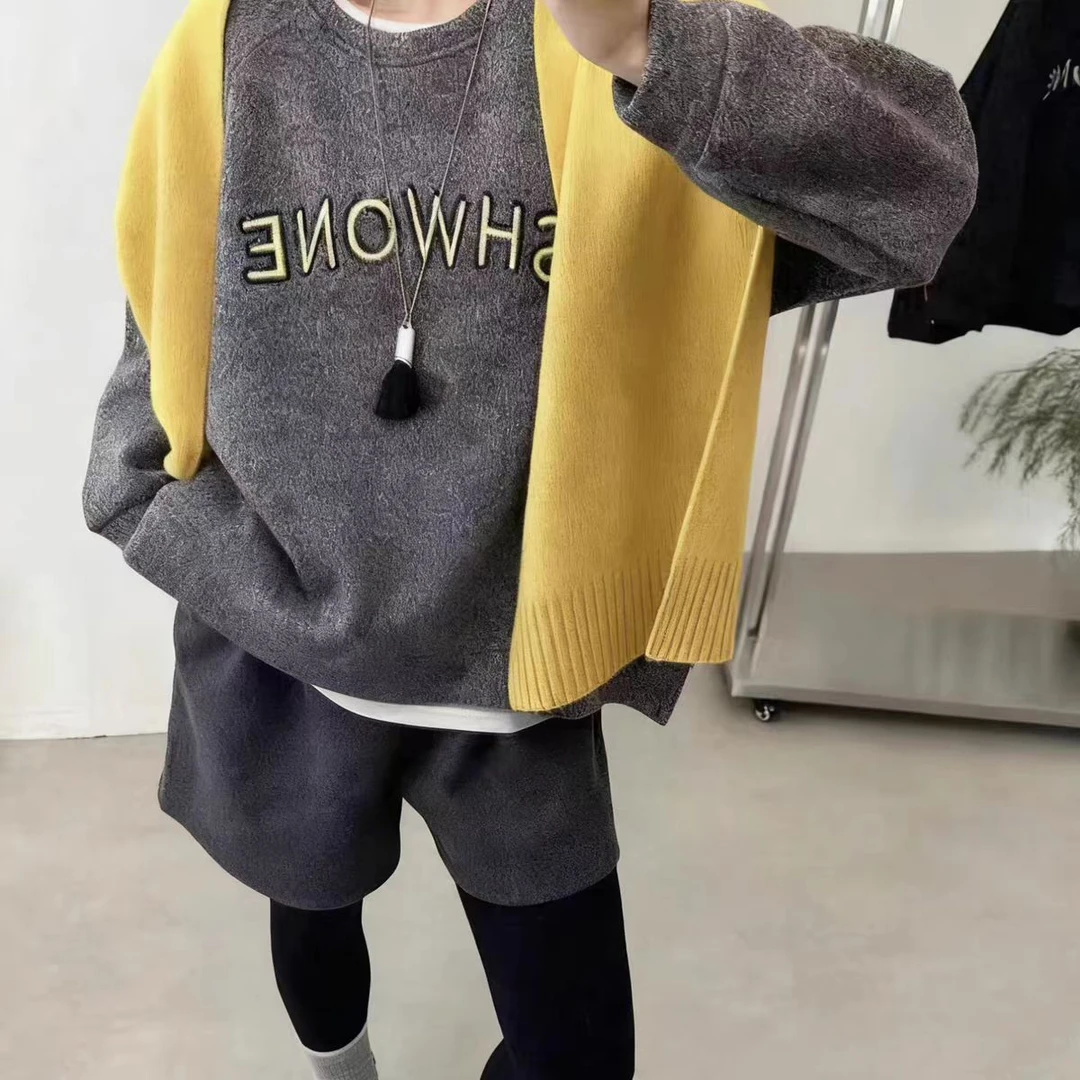 0052时尚加厚新款卫衣