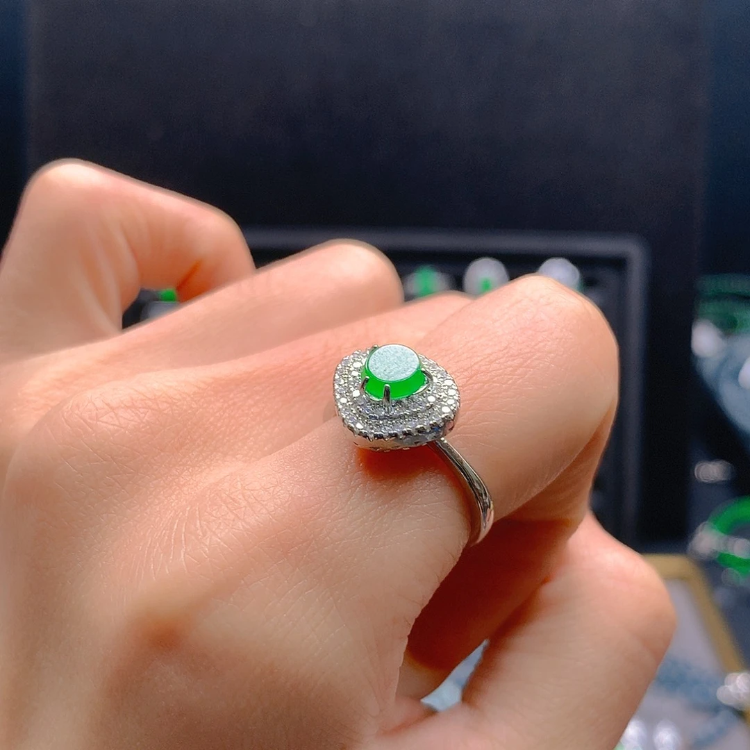 未镶嵌戒指翡翠天然翡翠