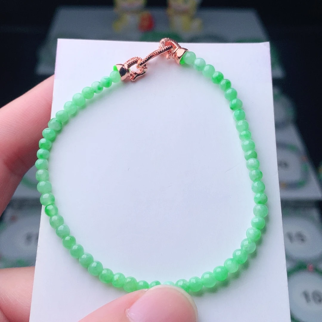 翡翠未镶嵌手链翡翠