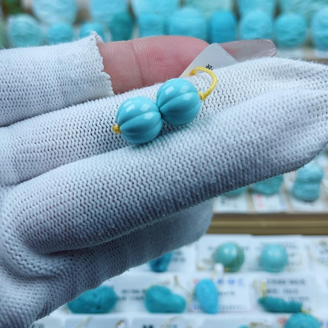 未镶嵌绿松石珠宝奇石11m