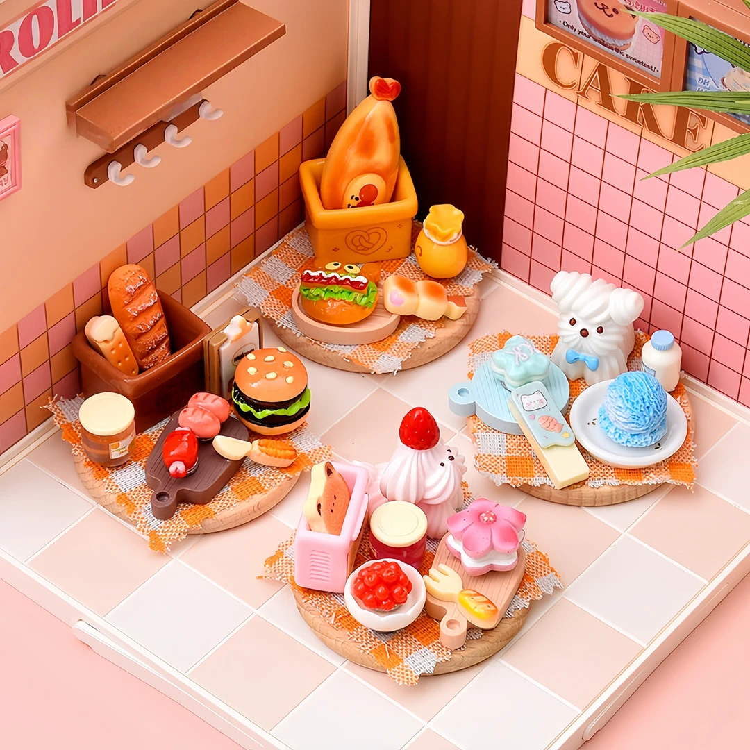 微缩食玩手工diy材料包创意磁吸立体冰箱贴可爱装饰女生生日礼物
