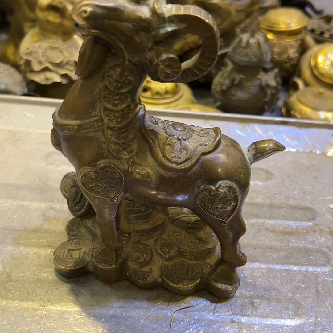 黄铜摆件，文房摆件工艺品