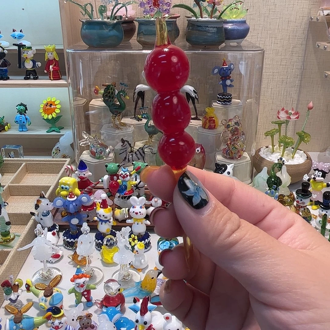 手工艺品琉璃糖葫芦