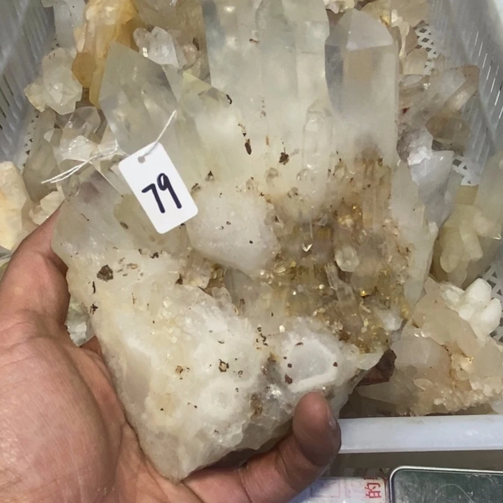 水晶水晶原石摆件未镶嵌一*迷