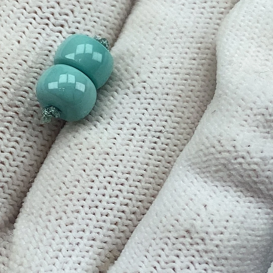 绿松石未镶嵌老型珠