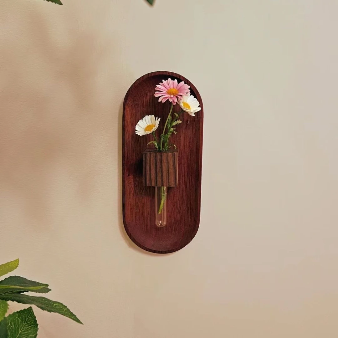 风绿植装饰墙挂 客厅背景墙壁饰创意水培挂饰diy