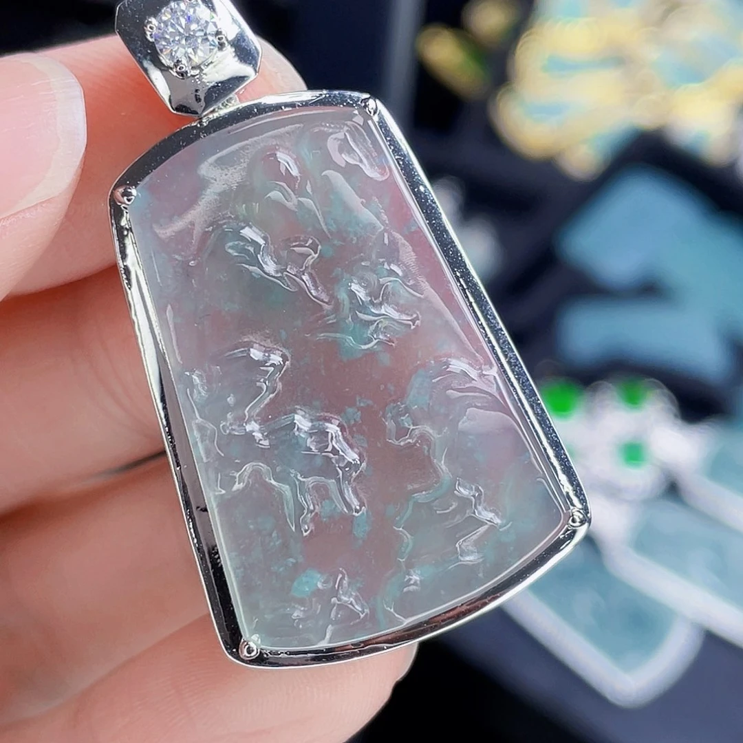 翡翠吊坠(不含链)未镶嵌