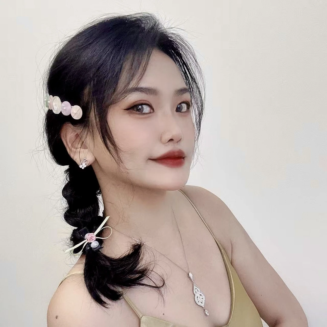 8877简约弹簧夹发夹（手工微瑕介意勿拍）