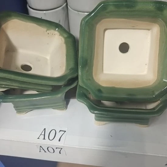 微瑕陶瓷花盆满12包邮