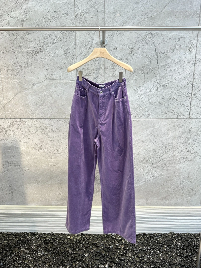 【immi】设计师品牌25冬新品平绒水洗牛仔裤0795X