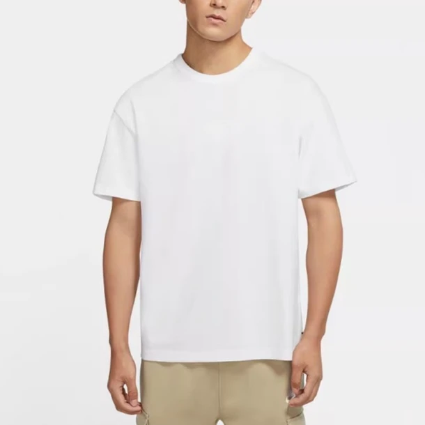 基础款男舒适纯棉T恤春季休闲刺绣厚实针织棉DO7393