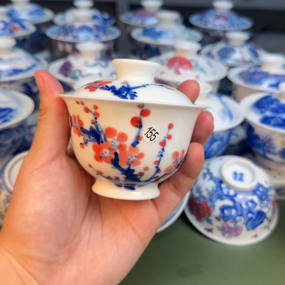 彦祖纯手工手绘茶具155