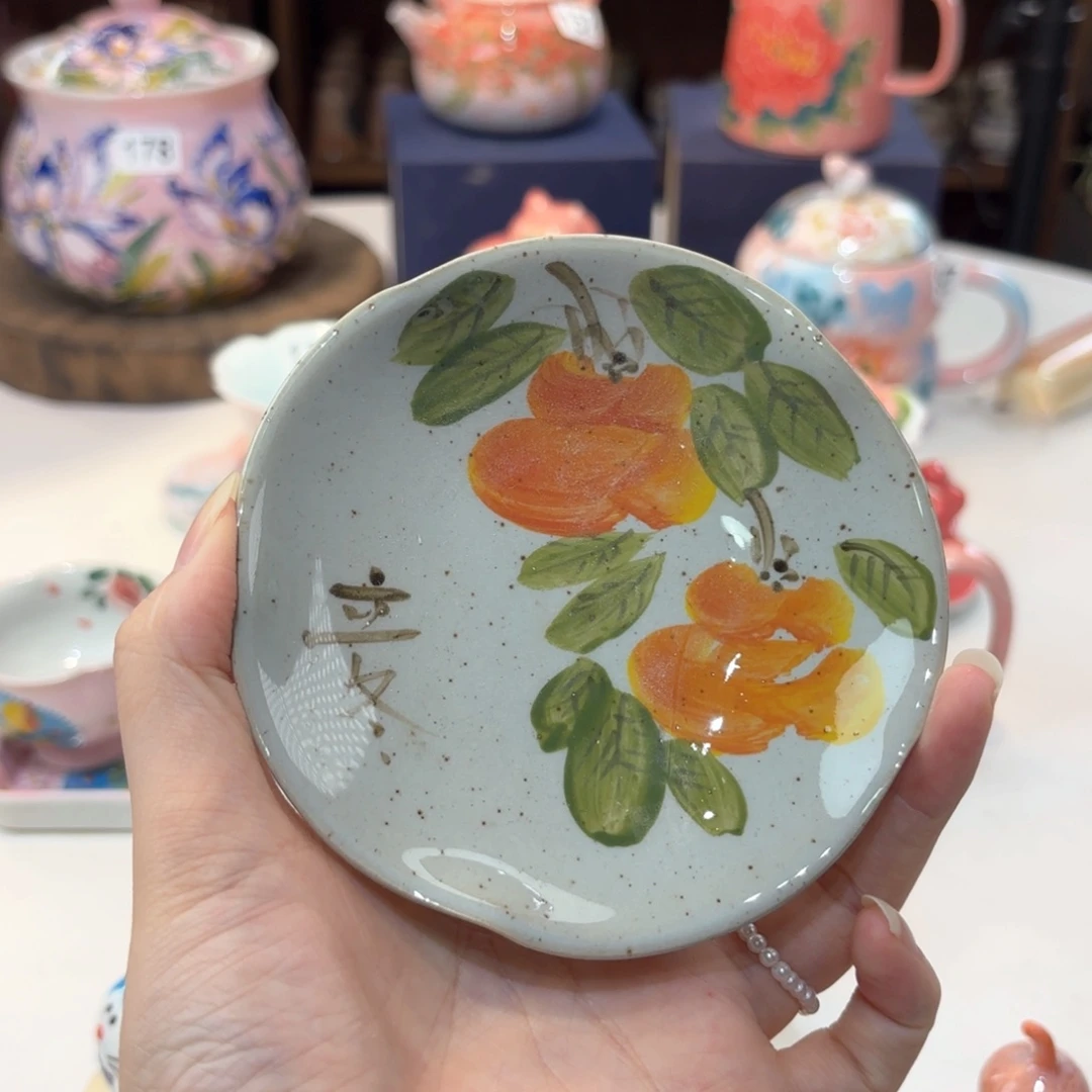 景德镇手绘高温釉下彩陶瓷茶具