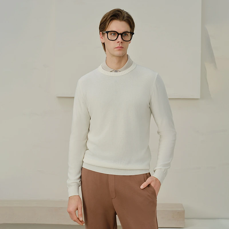 新奥精纺美利奴羊毛立体珠花结构针织衫Y-M96090