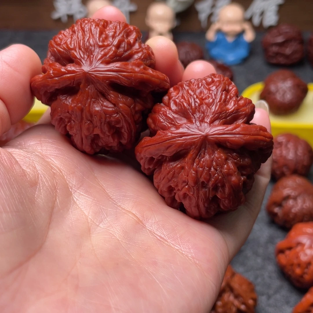 文玩核桃吊坠文玩核桃 手把件 大粗筋 43