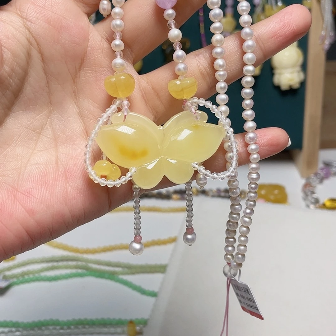 裸石琥珀未镶嵌蜜蜡吊坠