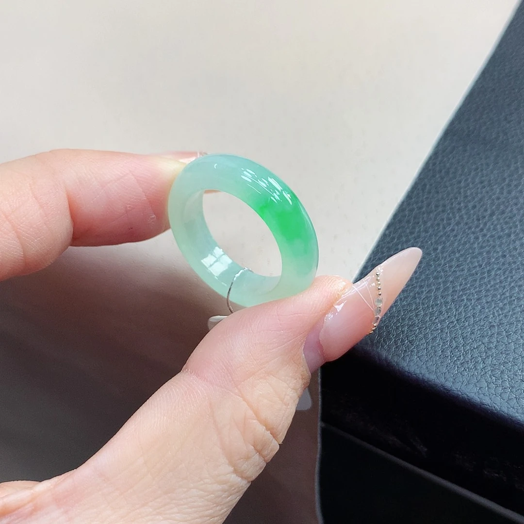 未镶嵌戒指翡翠17.18号