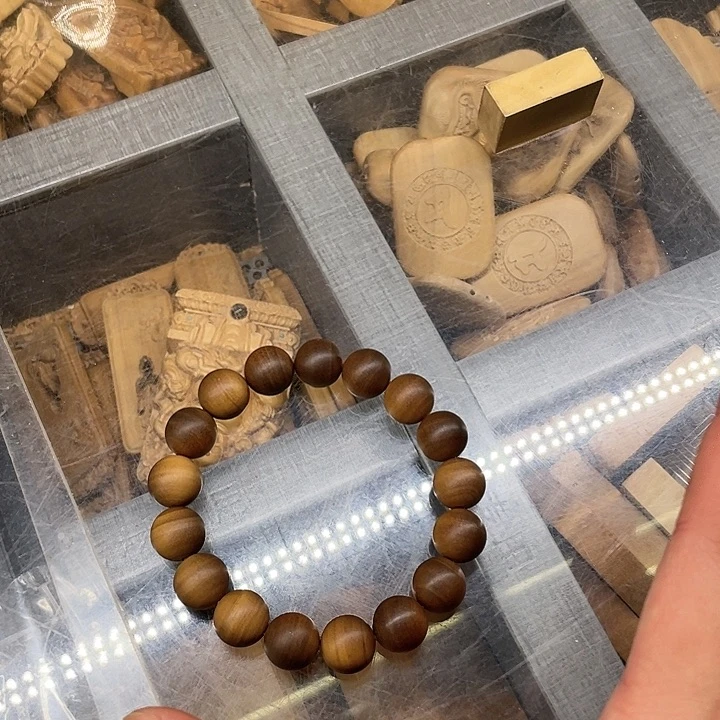 【闪购商品】檀香木手串/手链1.2福利虎皮纹