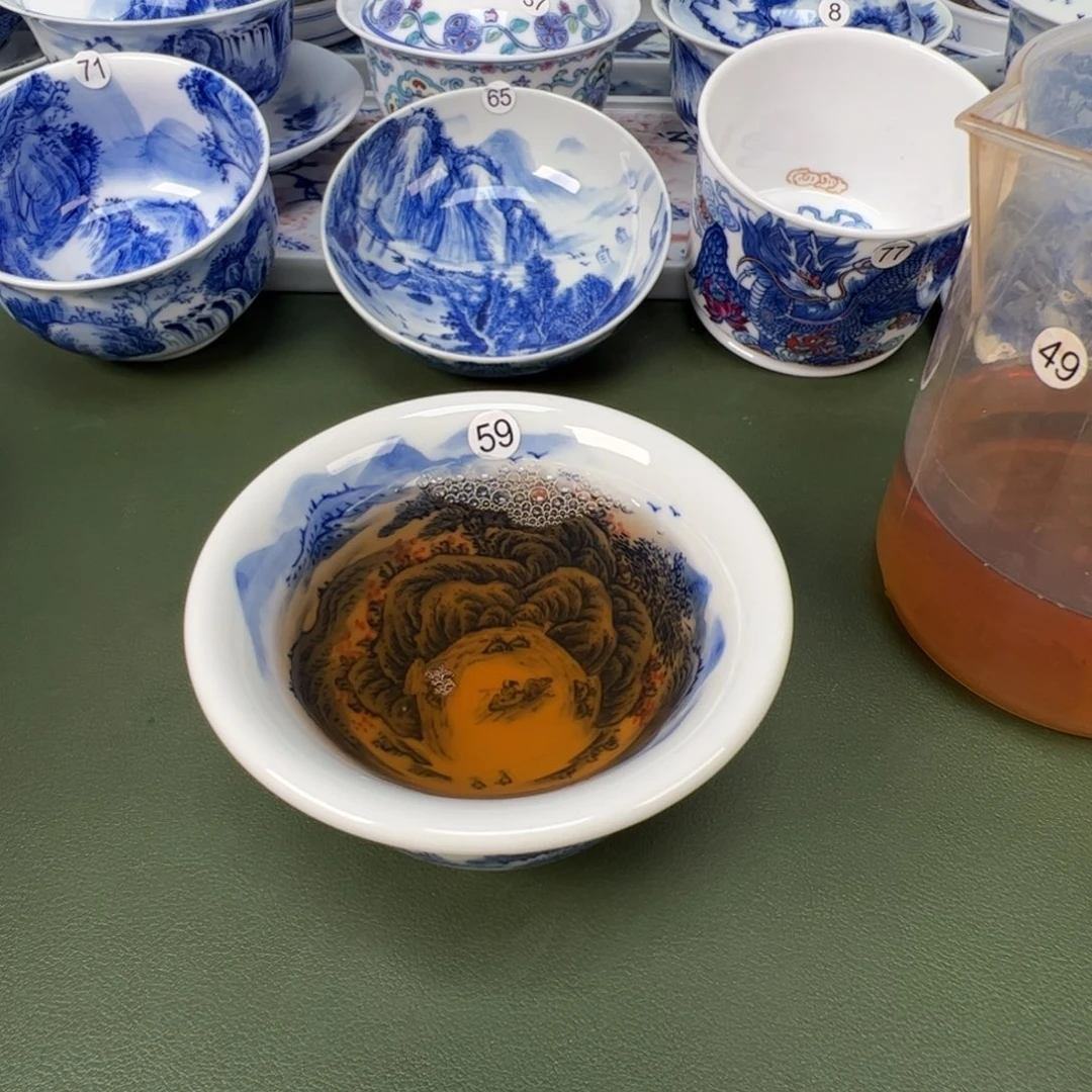 景德镇纯手工纯手绘茶具木木59
