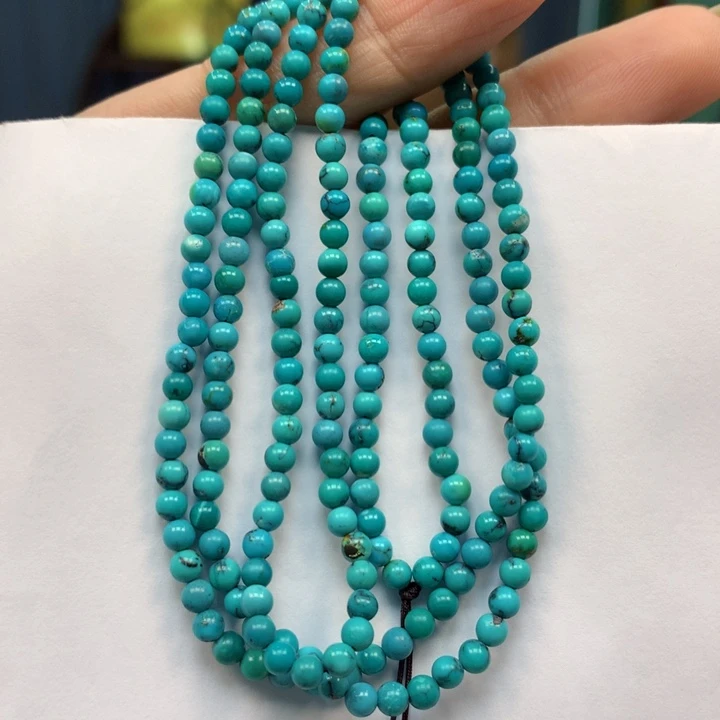 未镶嵌绿松石长链