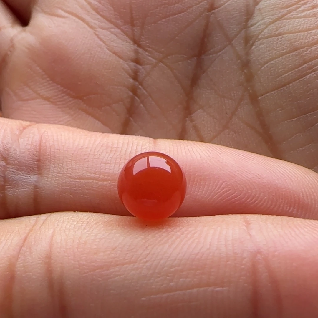 玛***卡南红玛瑙未镶嵌圆珠7.9