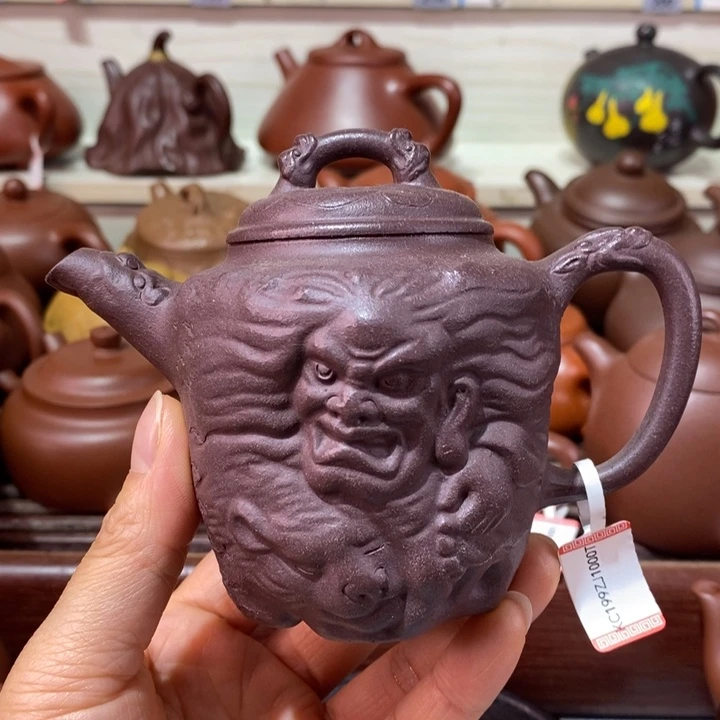 茶壶紫砂微瑕处理一把