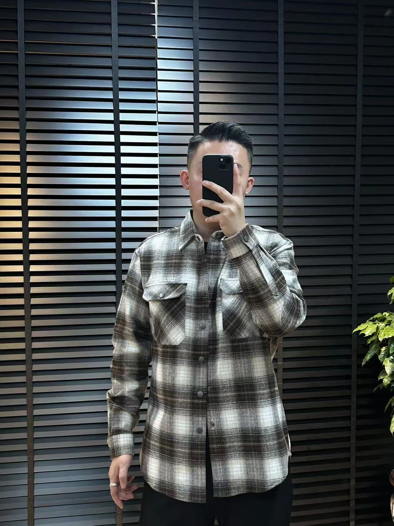 新款男士衬衣外套休闲百搭长袖