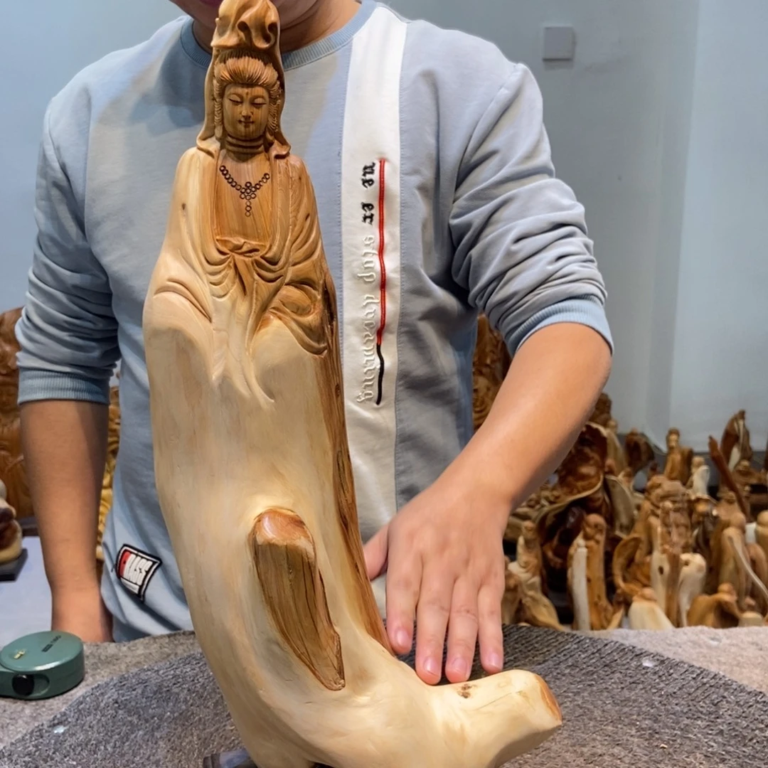 柏木（崖柏）太行崖柏根雕摆件