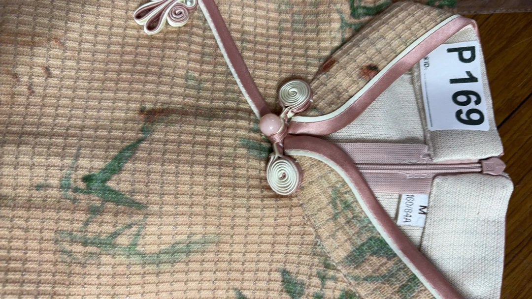 -169-瑕-------改良款旗袍